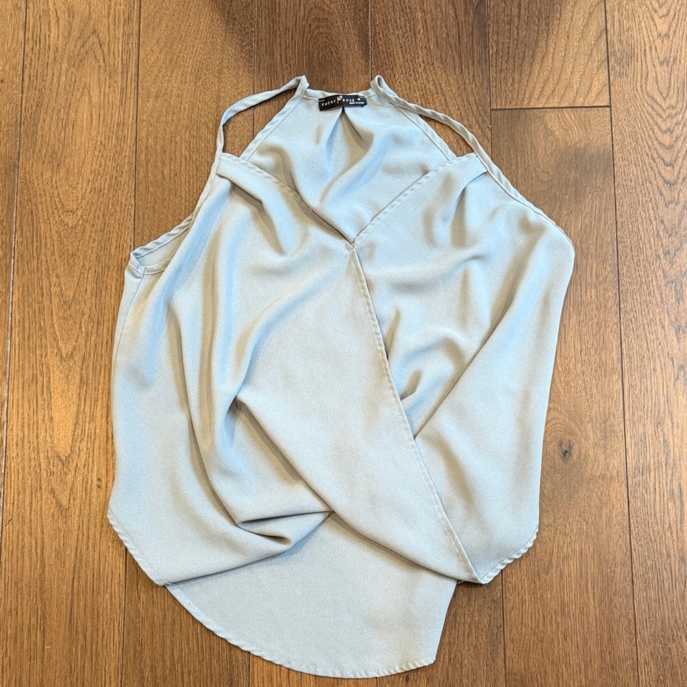 Emery Rose Women's Light Blue Camisole Top - C19-008